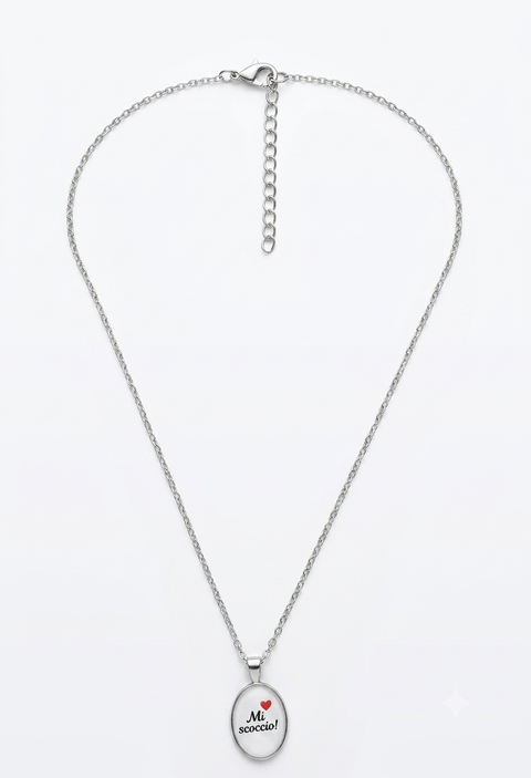 CHARM MI SCOCCIO!+OMAGGIO COLLANA SILVER