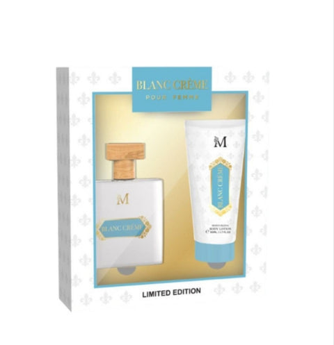 MONTAGE BLANC CREME CONFEZIONE BIANCO LATTE PROFUMO 50ml+CREMA CORPO 50ml