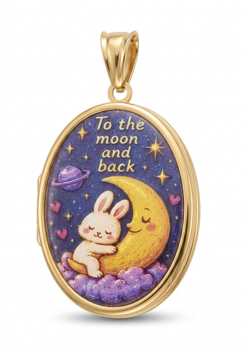 CHARM TO THE MOON AND BACK