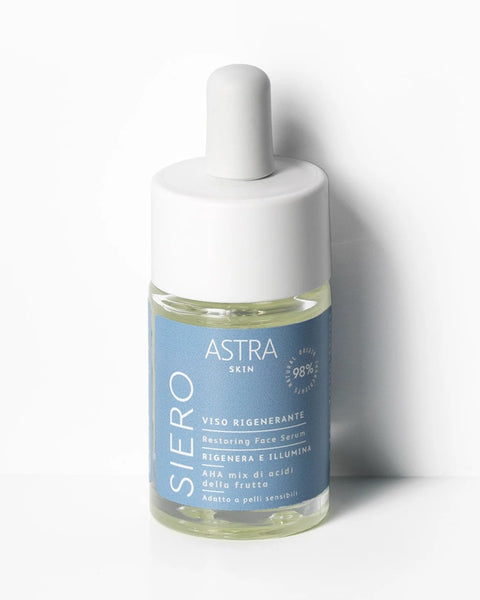 ASTRA SIERO - Siero Viso Rigenerante Illuminante adatto a pelli sensibili 15ml