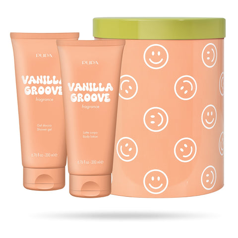 PUPA HAPPY BOX VALLINA GROOVE 2 PCS-shower gel 200ml+ body lotion 200ml