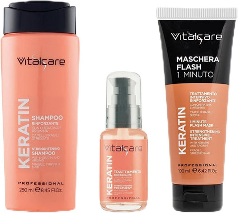 VITALCARE PROFESSIONAL CONFECT KERATIN 3 PCS 